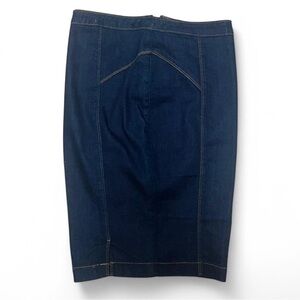 Guess Dark Blue Denim Pencil Skirt